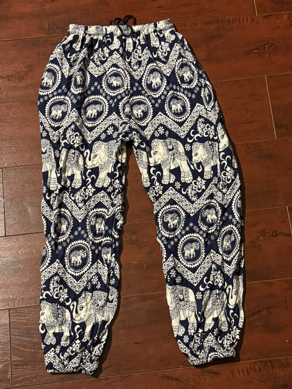 5 Boho Elephant Print Kids’ Pants - Multi Color Set (Mixed Sizes XS, S) - Picture 5 of 6